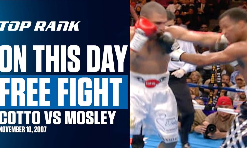 Miguel Cotto names win over boxing legend as his greatest ever performance