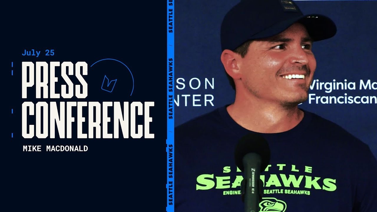 Mike Macdonald on how Jalen Milroe has 'taken a step' forward since spring