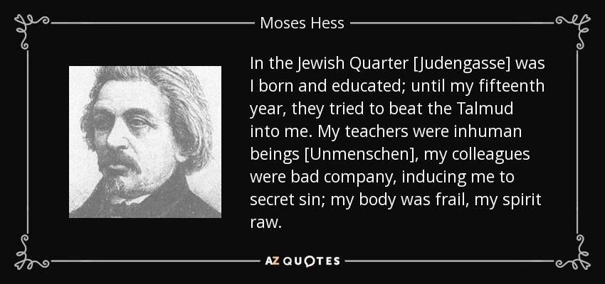Moses and Hess