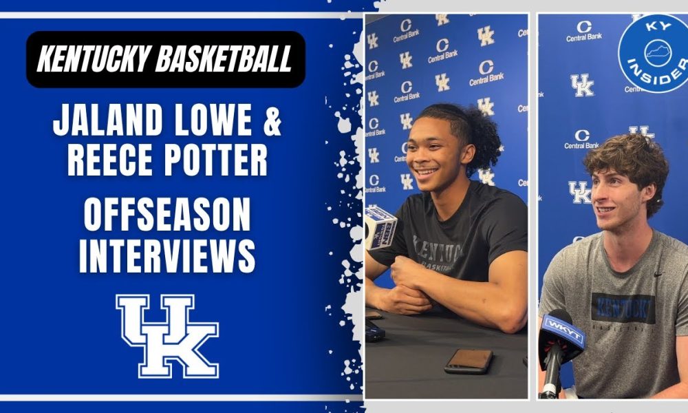 Reece Potter showing extreme confidence in this Kentucky team