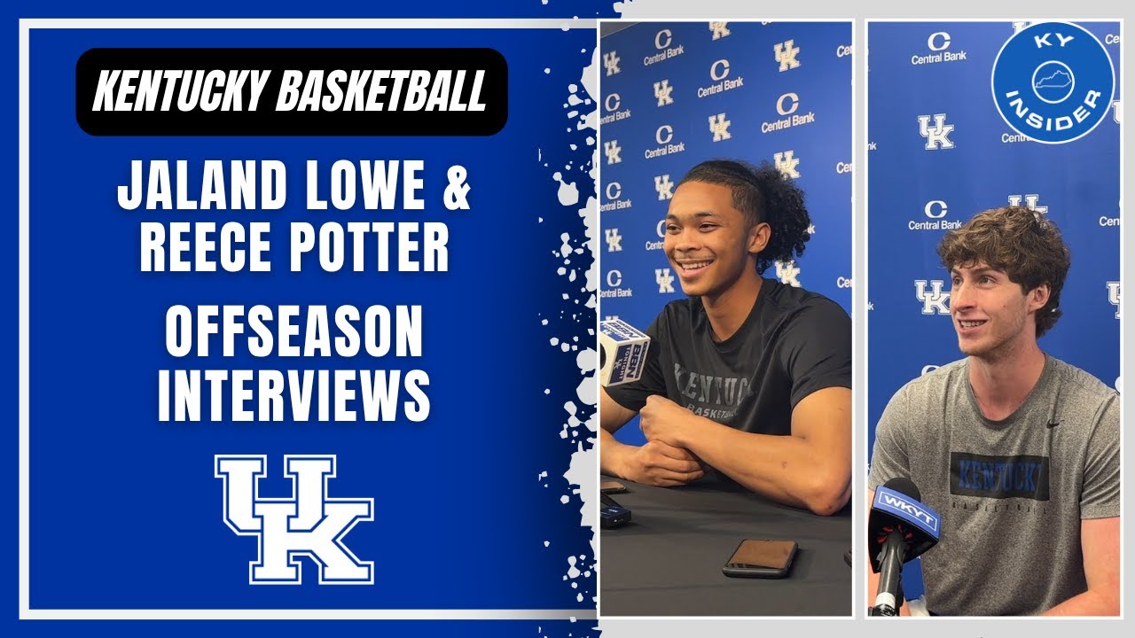 Reece Potter showing extreme confidence in this Kentucky team