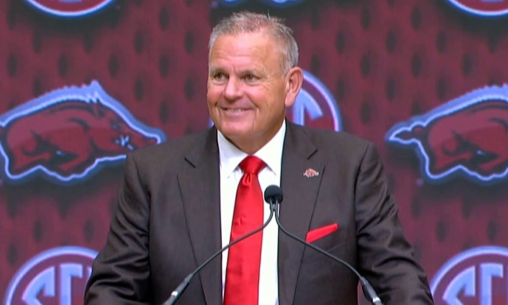 The Injury News Sam Pittman Didn't Disclose from His SEC Media Days Podium