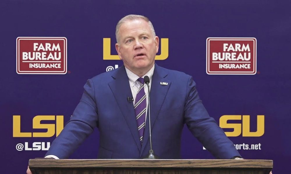 Brian Kelly sets LSU roster cost at 'just about $18 million'