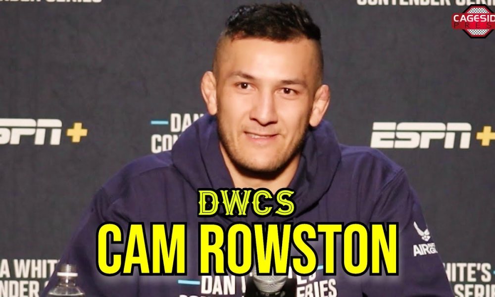Cam Rowston Actually Hoping For a Bloody Split Decision at UFC Perth