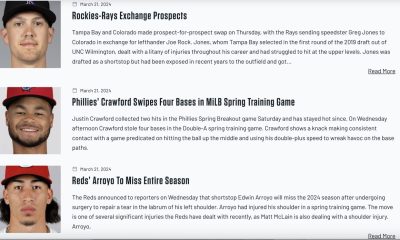 Colorado Rockies Prospect news