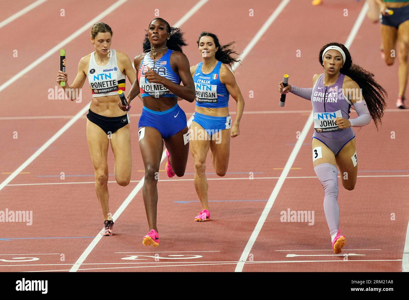 EVERY Heat and Final of the Women's 4x400m Relays