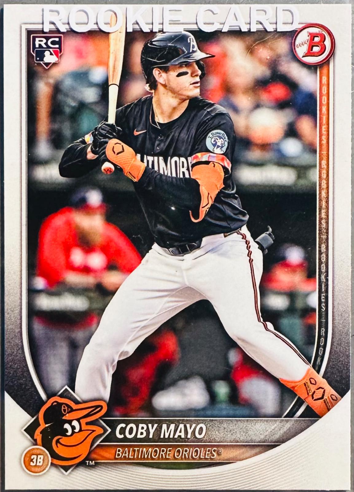 For Orioles rookie Coby Mayo, it's apparently first base or bust