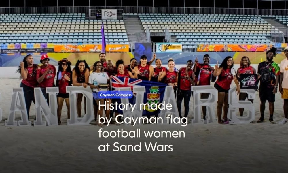 History made by Cayman flag football women at Sand Wars
