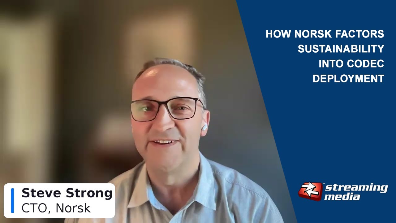 How Norsk Factors Sustainability into Codec Deployment