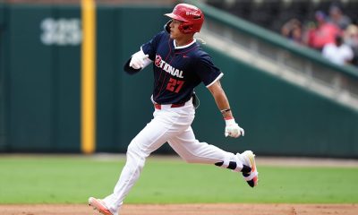 JJ Wetherholt's leadoff home run