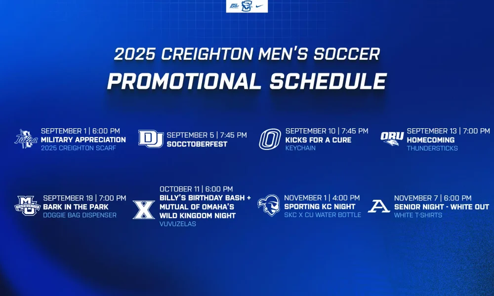 Men's Soccer Announces 2025 Promo Schedule
