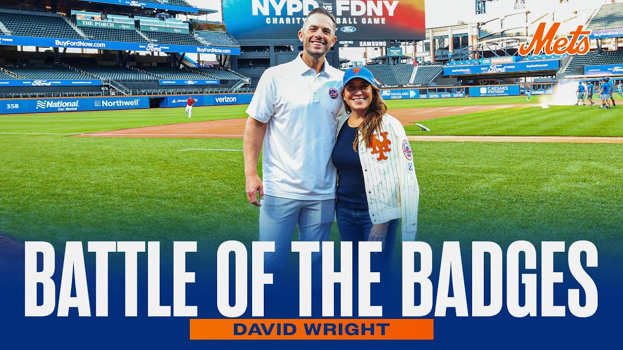 NYPD and FDNY Baseball Battle of the Badges at Citi Field