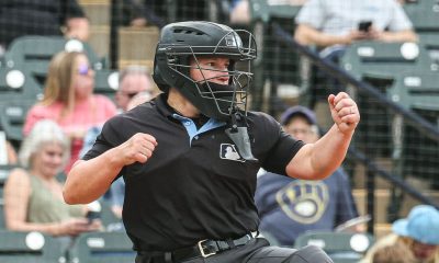 Pawol makes history as 1st woman to umpire regular