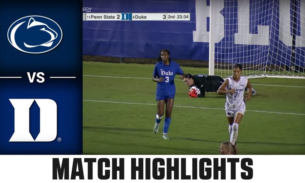 Penn St. vs. Duke Match Highlights