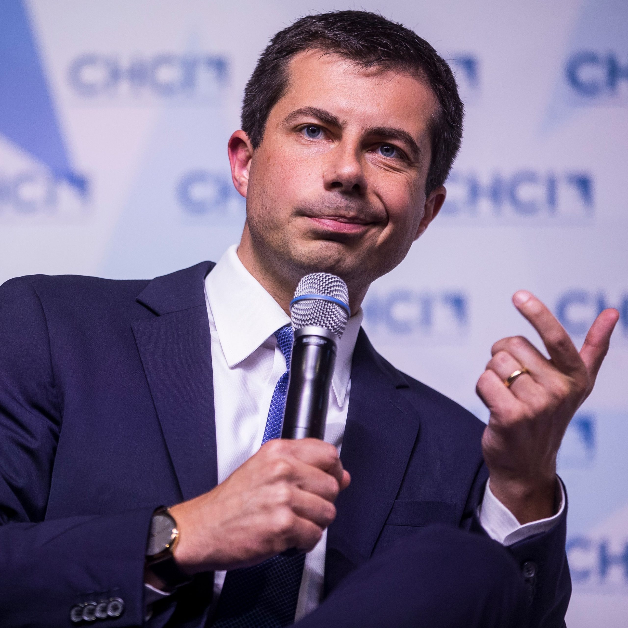 Pete Buttigieg doubles