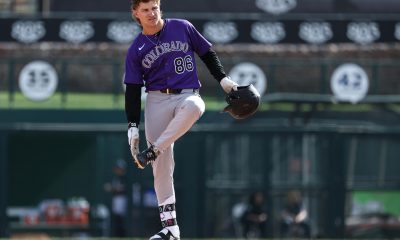 Rockies prospect Cole Carrigg steals second, third AND home