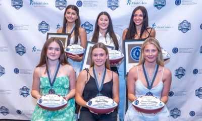 Sayville QB Olivia Moynihan wins James Conrad Metzger Top Scholar Athlete award