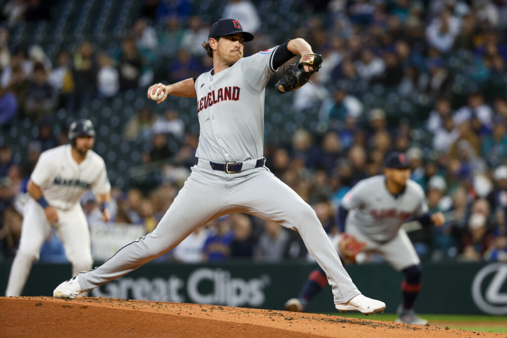 Shane Bieber K's six in rehab start
