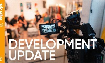 'skate.' Dev Update Details Features, Roadmap, "skate.Pass"