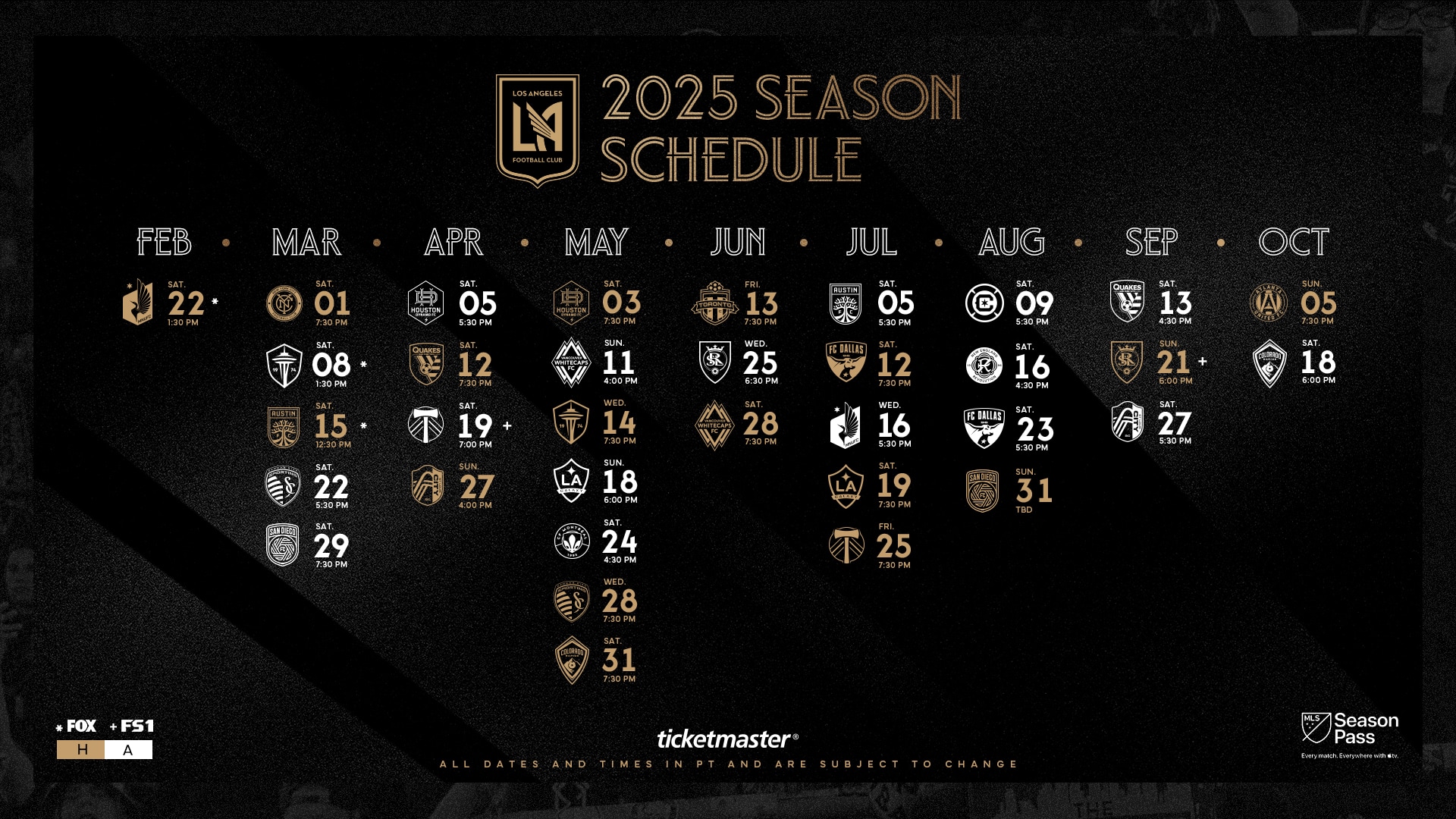 Soccer Unveils 2025 Promotions Schedule
