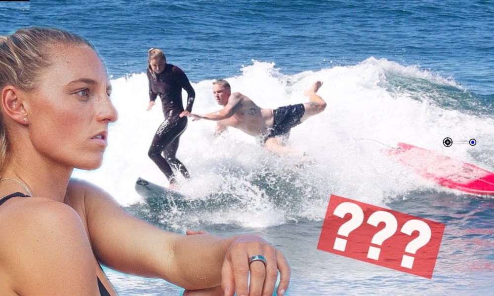 Surf fans rally around world #2 Lakey Peterson after run