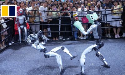 The world's first robot games were a clumsy mess