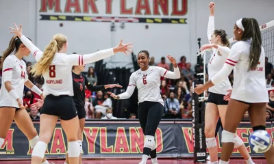 Volleyball Takes Three Straight Sets From Maryland To Win Opener 3