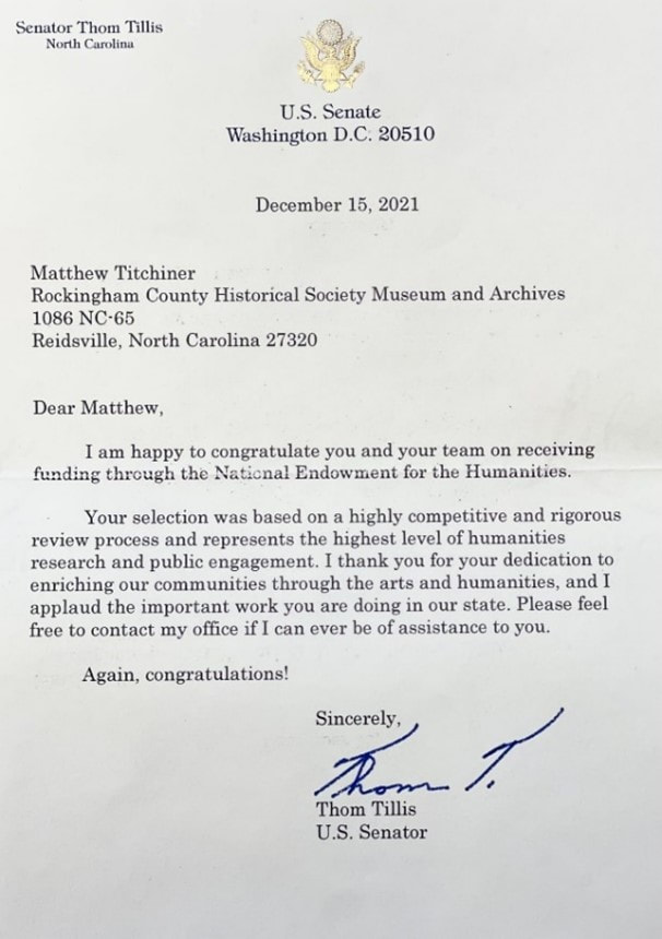 'We just made history in Rockingham County'