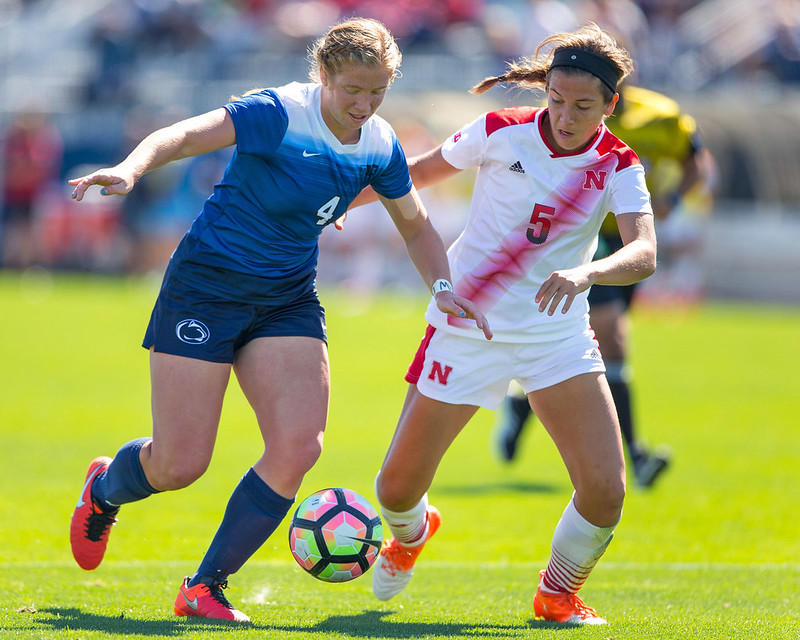 Women's Soccer Battles in 1