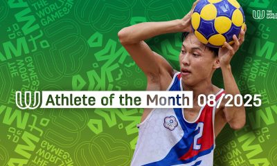 History-maker Huang (TPE) named Athlete of the Month after TWG 2025 triumph | IWGA
