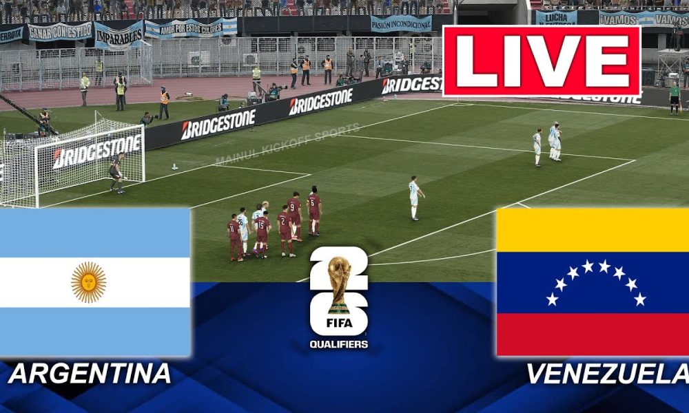 How to watch Argentina vs Venezuela live