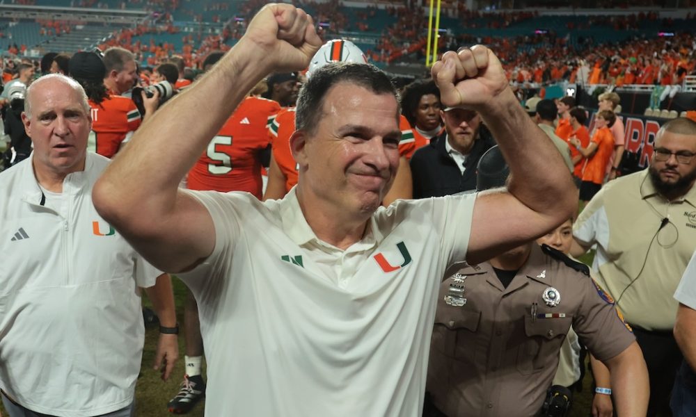 Mario Cristobal's Miami Hurricanes take big step toward the playoff with gritty win over Notre Dame