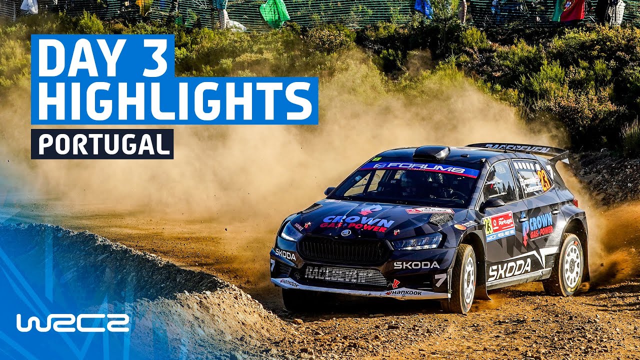 ueno Rally del Paraguay Sunday WRC2 highlights