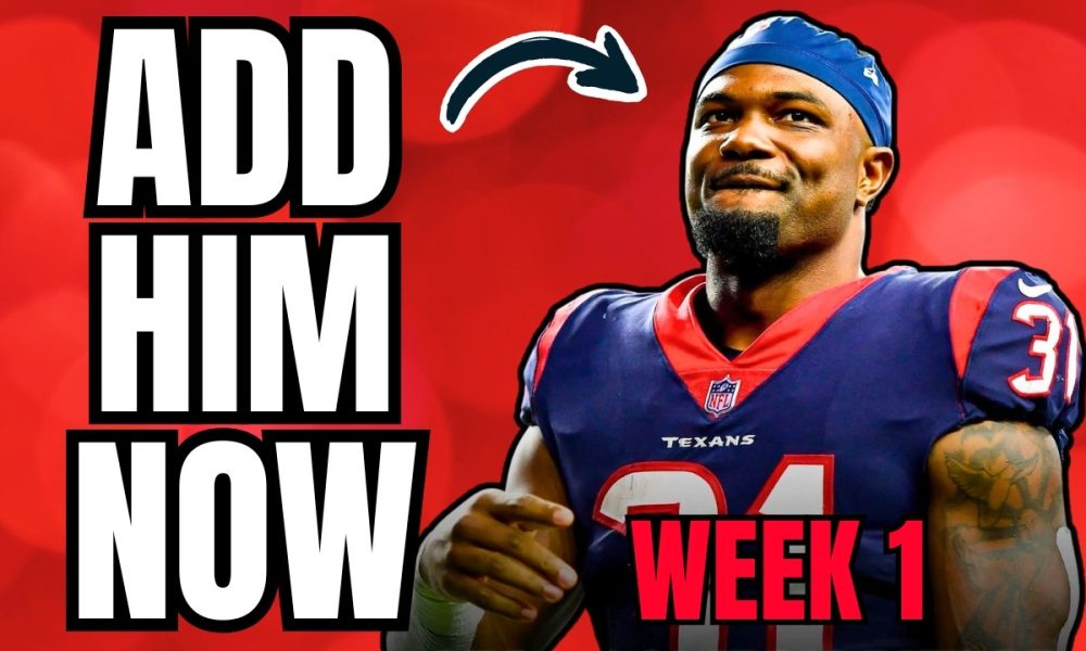 Updated Week 1 Fantasy Football Rankings