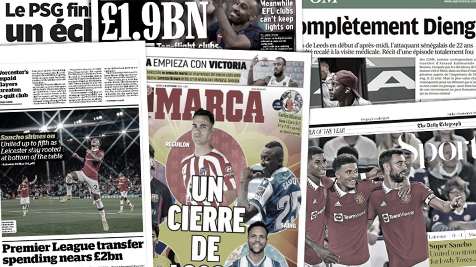 L’incroyable record de la Premier League sur le mercato, le vrai faux départ de Bamba Dieng fait halluciner la presse